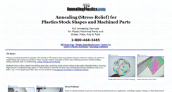 Desktop Screenshot of annealingplastics.com